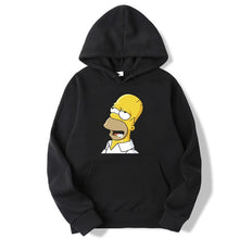 Load image into Gallery viewer, Casual The Simpsons Print Hip Hop long Sleeve Men's and Women's Funny hoodie Harajuku Sweatshirt Top