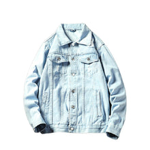 Load image into Gallery viewer, Denim Jacket Mens 2020 Spring and Autumn New Casual Korean Trend Trend Overalls Japanese Streetwear Mens Coats and Jackets