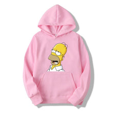 Load image into Gallery viewer, Casual The Simpsons Print Hip Hop long Sleeve Men's and Women's Funny hoodie Harajuku Sweatshirt Top

