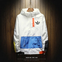 Load image into Gallery viewer, 2019 hot sale men's clothing brand men's outdoor waterproof jacket zipper jacket hooded design jacket jacket large size 5XL
