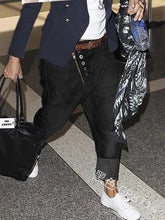 Load image into Gallery viewer, WEPBEL Men's Jeans Men Jean Loose Harem Denim Pants Full Length Pockets Casual Fashion Men's Long Trousers
